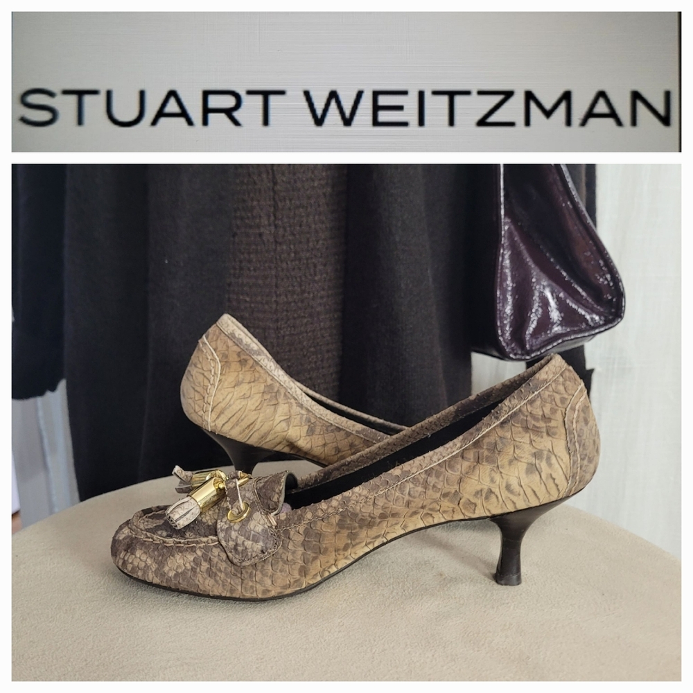 STUART WEITZMAN Heeled Loafers / 7M
